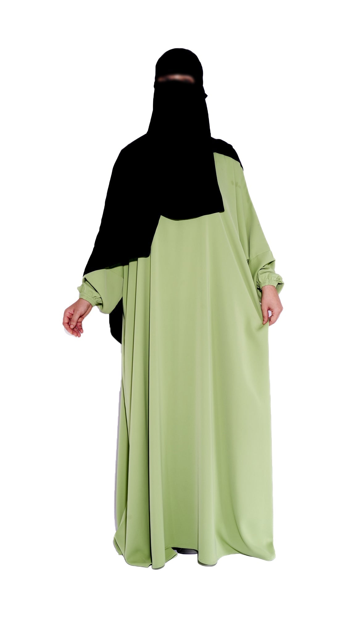 Rosa Joumana Sage Green Abaya