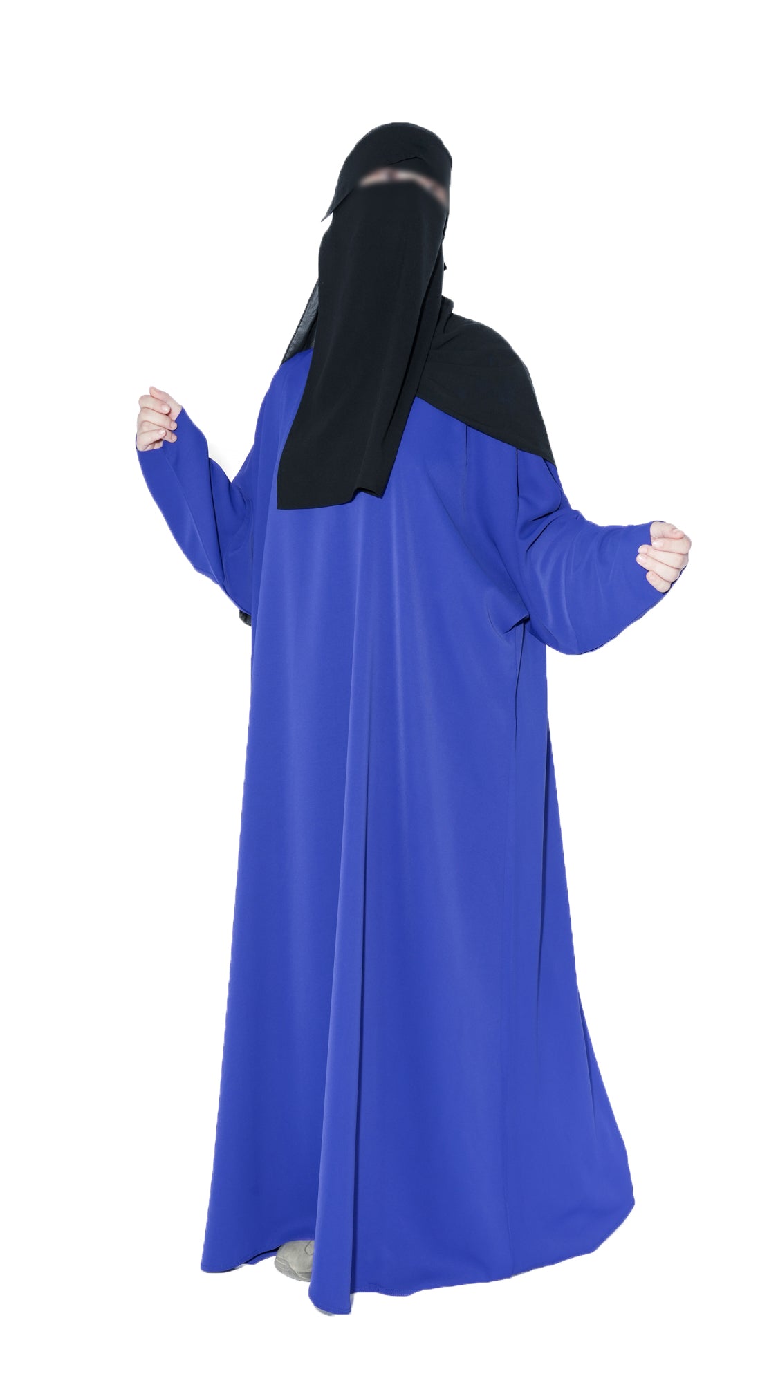Rosa Yasmin Navy Blue Abaya
