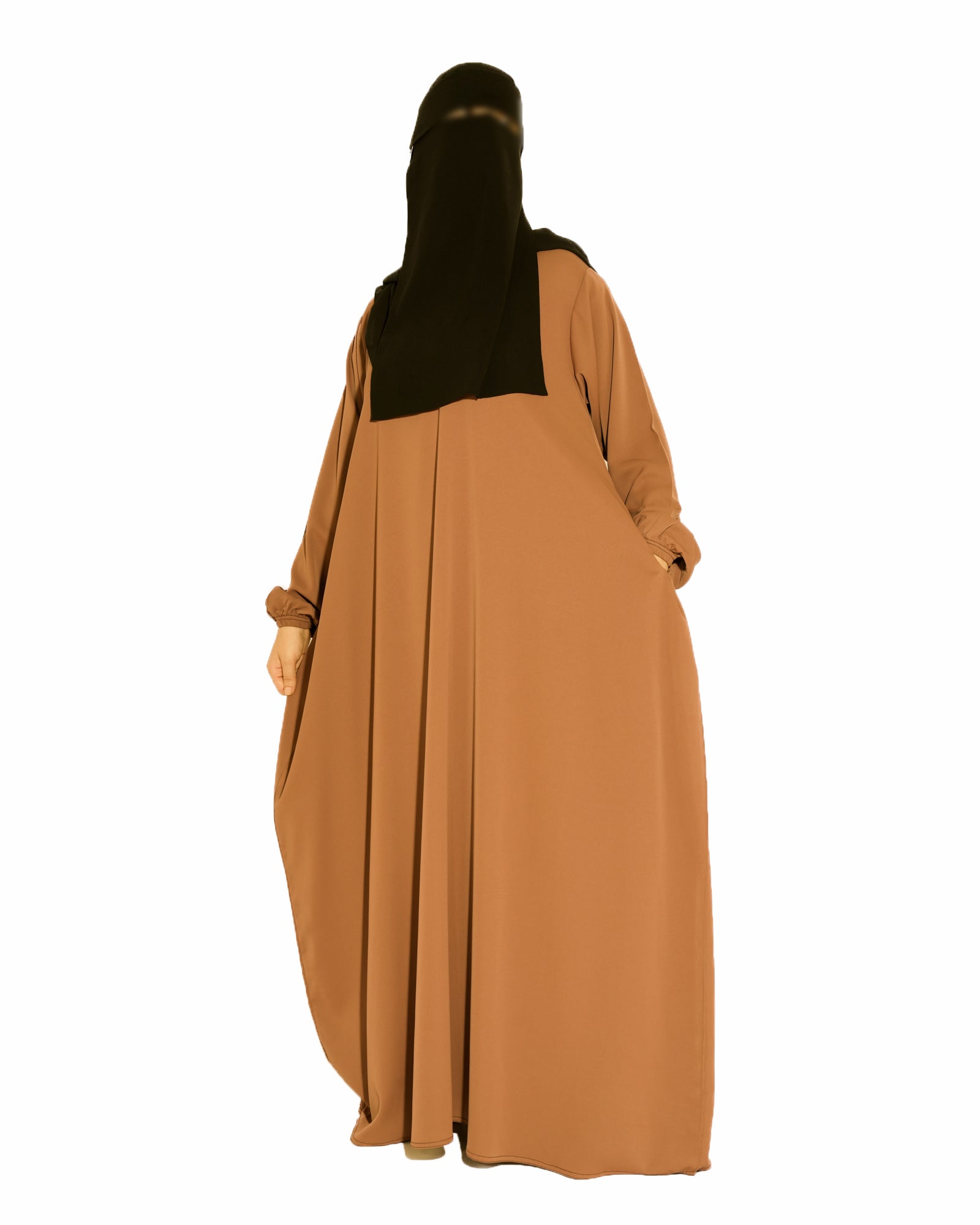 Rosa Fatimah Coral Abaya