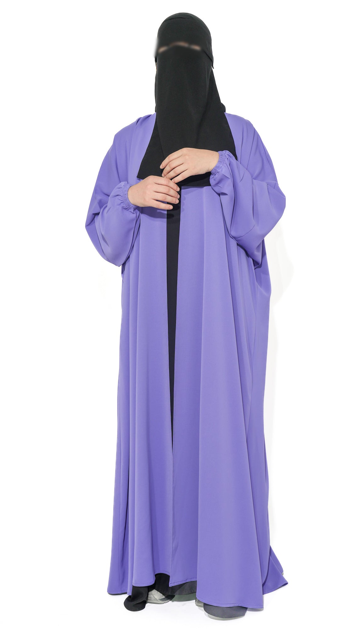 Rosa Joumana Open Royal Violet Abaya