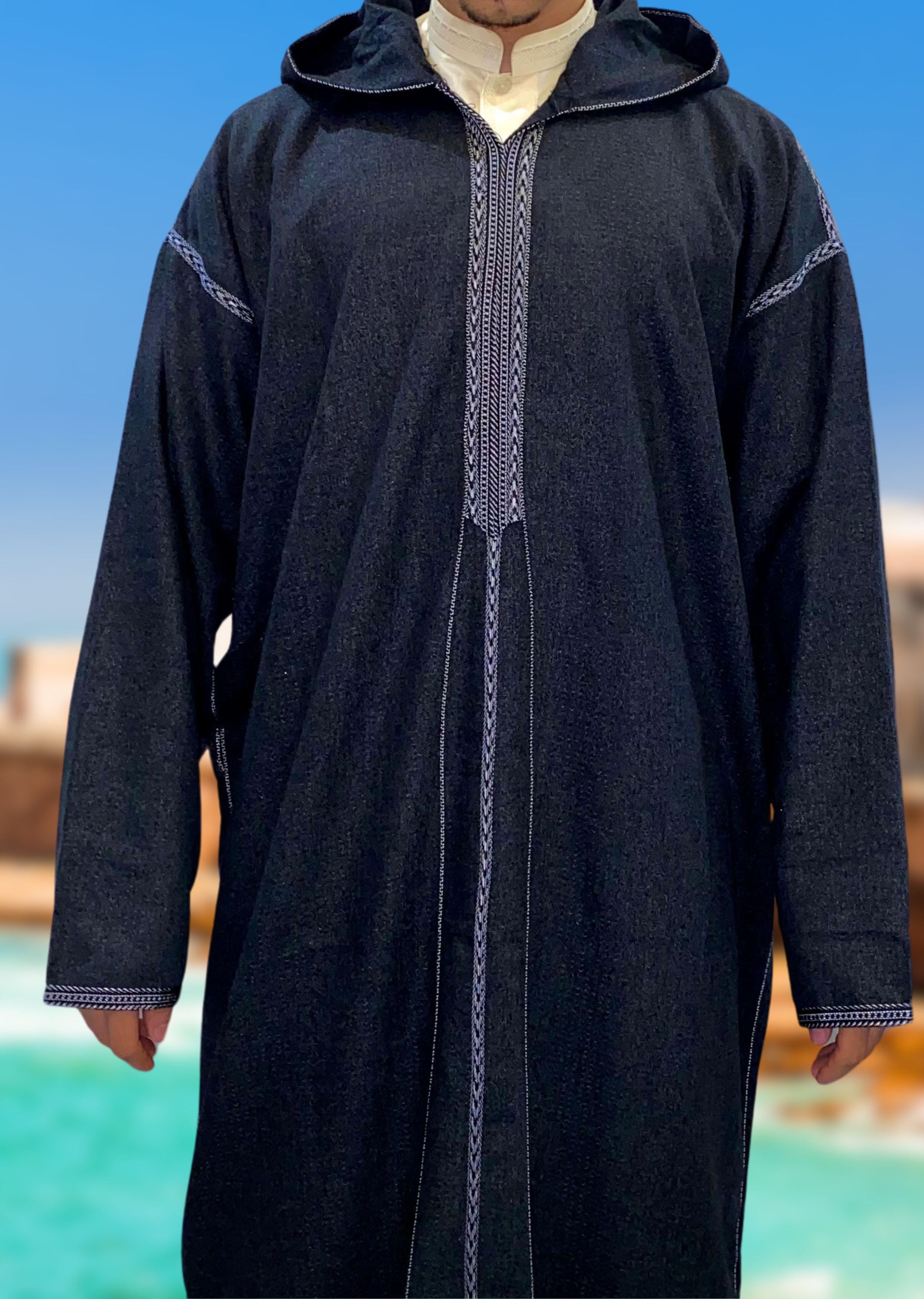 Moroccan Tweed Djellaba