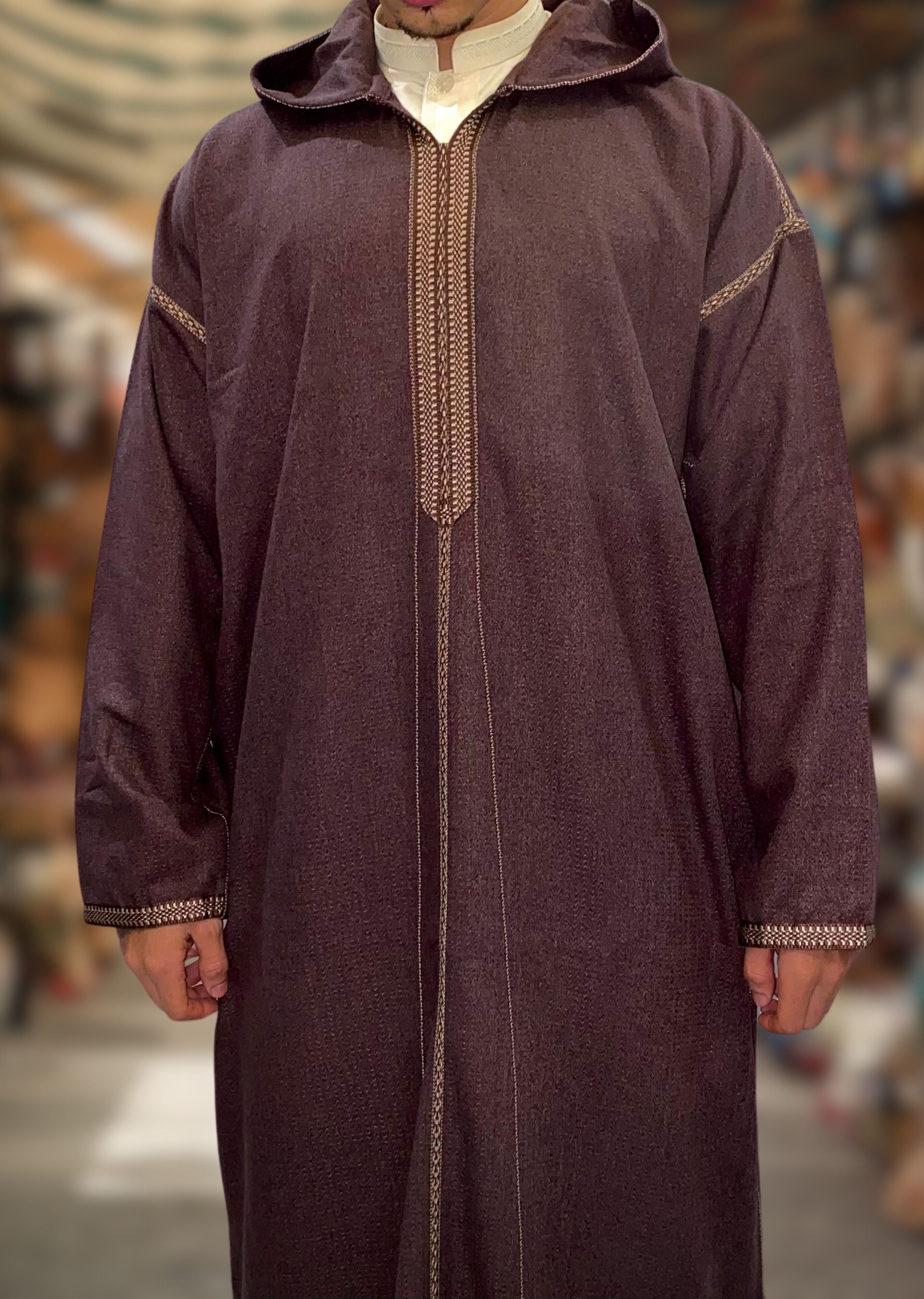 Moroccan Tweed Djellaba