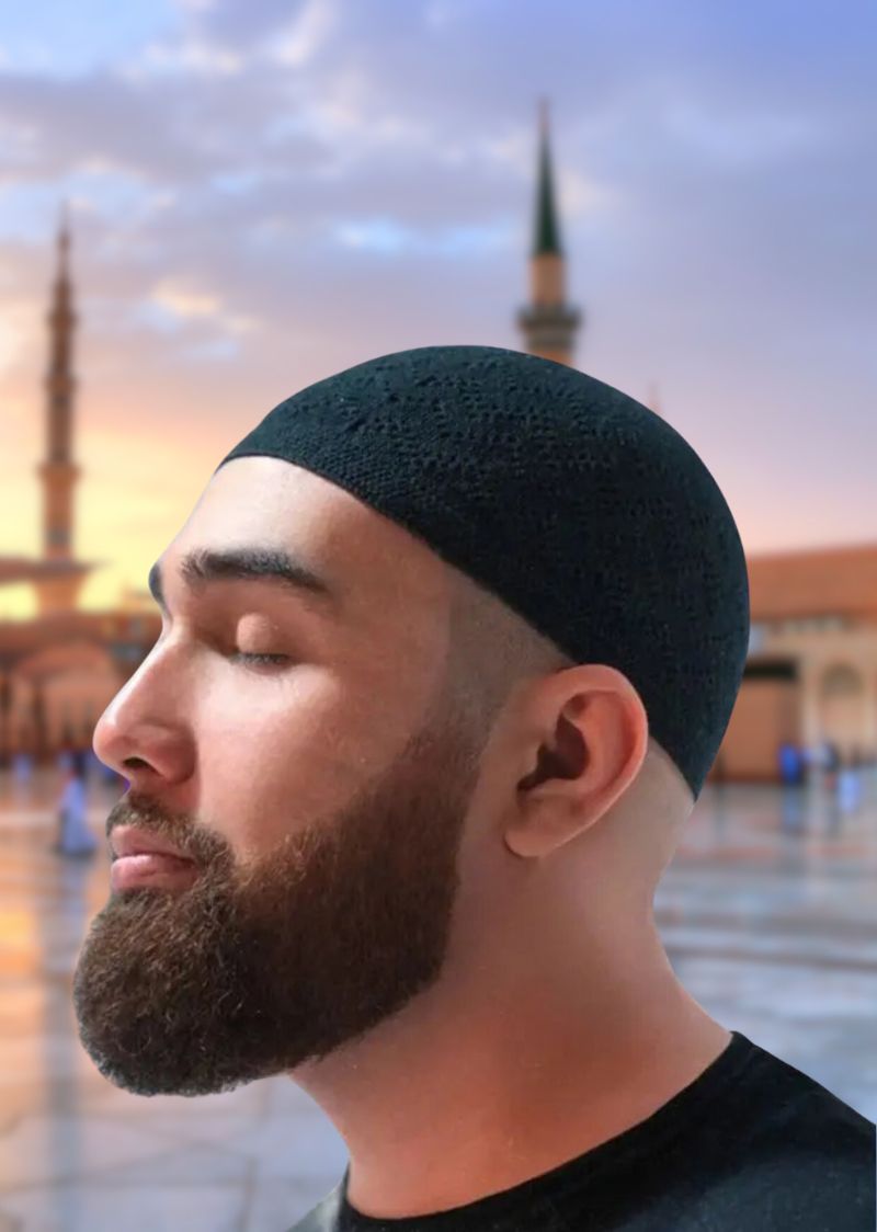 Mesh Kufi | Mesh Muslim Hat | Mesh Hat For Muslims